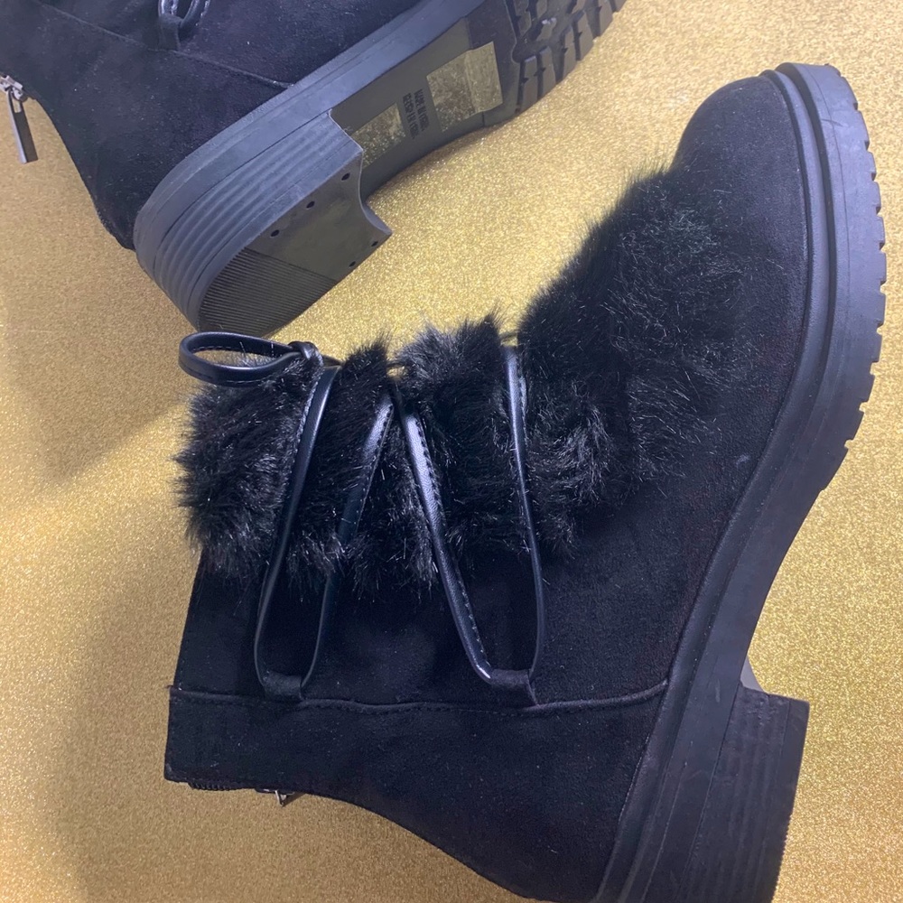 Black boots